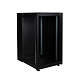 DR-700111 Шкаф нап. 19", 22U 600х800, перед. дв. стек, задн. стен., мет, чер.