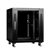 SH-05C-12U60/80-BK (8570c) Шкаф телекоммуникационный 19" напольный 12U