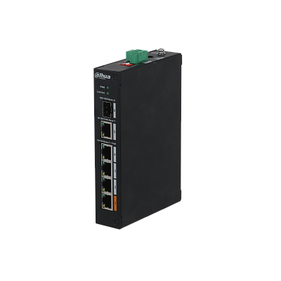 DH-PFS3106-4ET-60 4-портовый неуправляемый коммутатор с РОЕ, уличное исполнение
