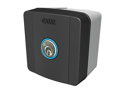 CAME SELC1FDG - Ключ-выключатель накладной с синей подсветкой