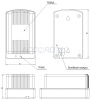 AT-12/30_White case Источник стабилизированного питания ACCORDTEC, 12 В, 3 A