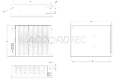 ББП-50 БК Блок бесперебойного питания ACCORDTEC, 12 В, 5 A