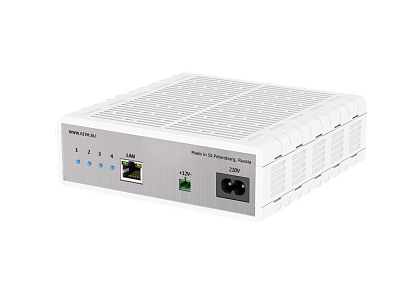 Преобразователь 4 RS-232 — Ethernet