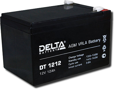 DT 1212 Delta Аккумулятор герметичный свинцово-кислотный