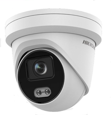 DS-2CD2327G2-LU(2.8mm) Профессиональная видеокамера IP купольная