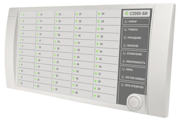 С2000-БИ в.3.хх (2xRS-485) Болид Блок индикации