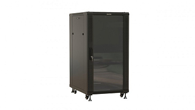 TTBR-2788-AS-RAL9004 Шкаф телекоммуникационный 19" напольный 27U