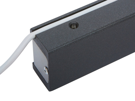 ML-200K-3 Premium Grey с планкой, Электромагнитный замок ACCORDTEC, 200 кг, накладной