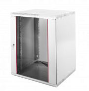ШРН-Э-15.500-9005 Шкаф телекоммуникационный 19" настенный 15U