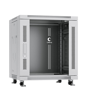 SH-05C-12U60/60 (7645c) Шкаф телекоммуникационный 19" напольный 12U