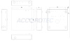 ББП-80 ТР исп.1 Блок бесперебойного питания ТР 043/2017 ACCORDTEC, 12 В, 8 A