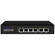 РоЕ-коммутатор TRASSIR TR-NS1406-65-4POE