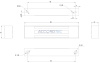 ML-180KB с планкой, Электромагнитный замок ACCORDTEC, 200 кг, накладной