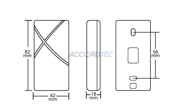 AT-PR500EM BL Считыватель ACCORDTEC EM-Marine