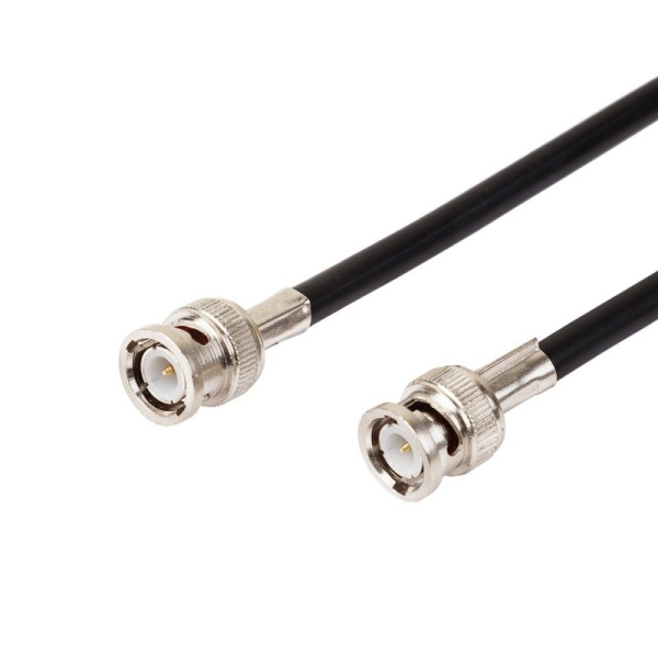 Кабель соединительный BNC - BNC, длина 1,5 метра REXANT (18-2701) Rexant Корд межблочный BNC-BNC