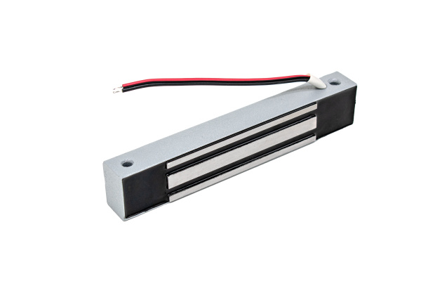 ML-100K с планкой, цвет Серебряный Металлик, Электромагнитный замок ACCORDTEC, 100 кг, накладной