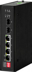 РоЕ-коммутатор NST NS-SW-4G2G-2SP/I