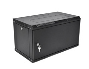 ШРН-6.350.1-9005 Шкаф телекоммуникационный 19" настенный 6U