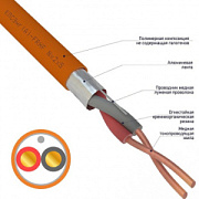 Кабель Rexant КПСЭнг(А)-FRHF 1x2x0.75, 200 м