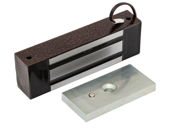 ML-300KB с уголком, Электромагнитный замок ACCORDTEC, 300 кг, накладной