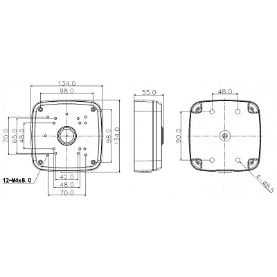 DH-PFA121 Монтажная коробка