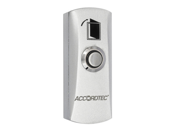 AT-H805A LED Кнопка выхода ACCORDTEC накладная, НО/НЗ