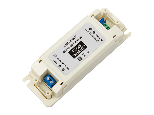 Источник стабилизированного питания ACCORDTEC AT-12/25 КВАНТ Источник стабилизированного питания ACCORDTEC AT-12/25 КВАНТ