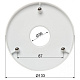 Монтажный адаптер Dahua DH-PFA103