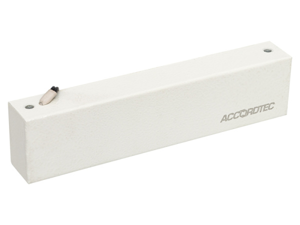 ML-295K с планкой, цвет Белый Электромагнитный замок, ACCORDTEC, 300 кг