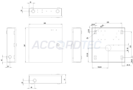 ББП-40 исп.2 Блок бесперебойного питания ACCORDTEC, 12 В, 4 A