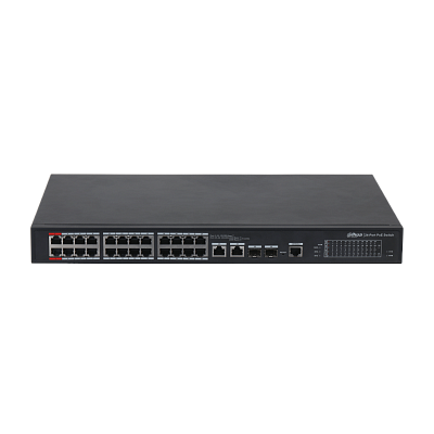 DH-PFS4226-24ET-360 24-портовый управляемый коммутатор с РоЕ, уровень L2