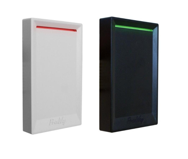 PW-101 Plus EH Бесконтактный считыватель карт и брелоков форматов EM-Marin и HID Prox, Wiegand-26, 9