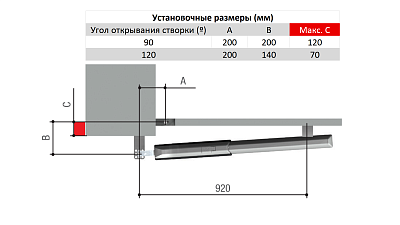 КОМПЛЕКТ ATI5000 Комплект автоматики для двухстворчатых распашных ворот на основе привода А5000А