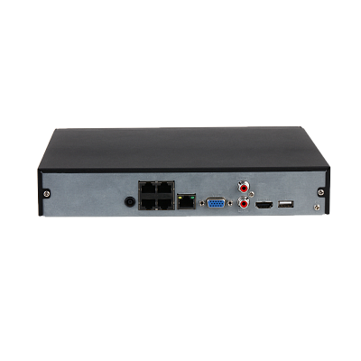 DHI-NVR2104HS-P-I 4-канальный IP-видеорегистратор с PoE, 4K и H.265+