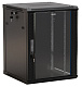 TWB-FC-1266-GP-RAL9004 Шкаф телекоммуникационный 19" настенный 12U