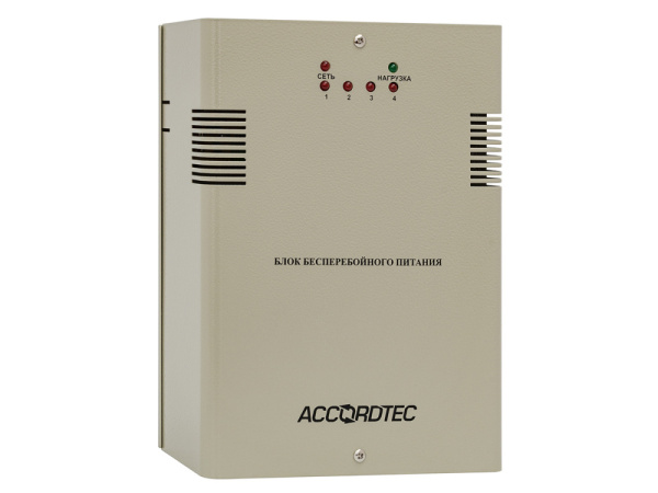 ББП-40 v.4 Блок бесперебойного питания ACCORDTEC, 12 В, 4 (4 х 1А)