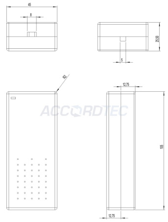 AT-12/30S Источник стабилизированного питания ACCORDTEC, 12 В, 3 A
