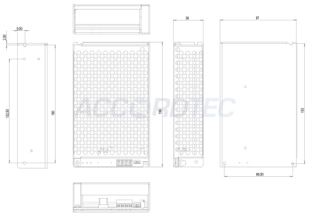 ББП-80 БК Блок бесперебойного питания ACCORDTEC, 12 В, 8 A