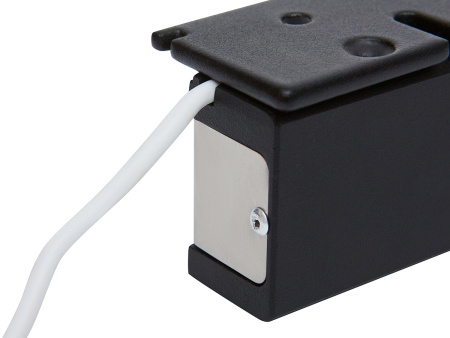 ML-200K-3 Premium Black с уголком, Электромагнитный замок ACCORDTEC, 200 кг, накладной