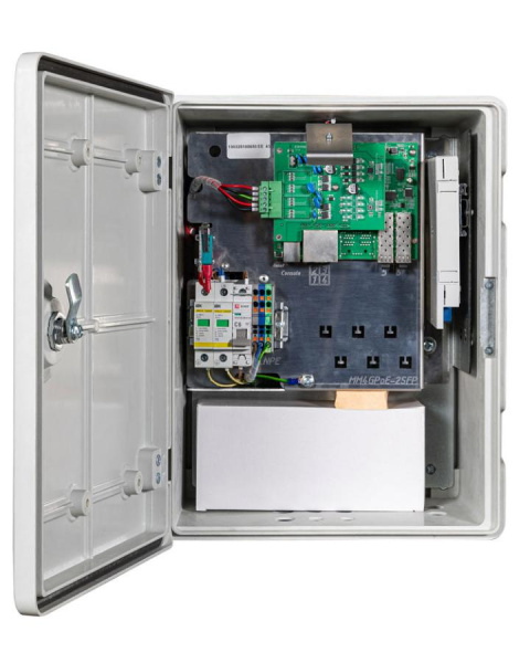 Промышленный управляемый коммутатор уличный Mastermann MM4GPoE-2SFP