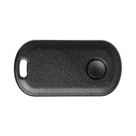 PW-Tag L1 B Брелок-идентификатор BLE, овальный, с кнопкой, цвет корпуса - черный.