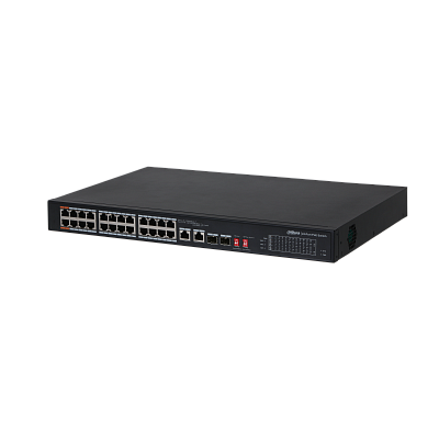 DH-PFS3226-24ET-240 24-портовый неуправляемый коммутатор с РоЕ