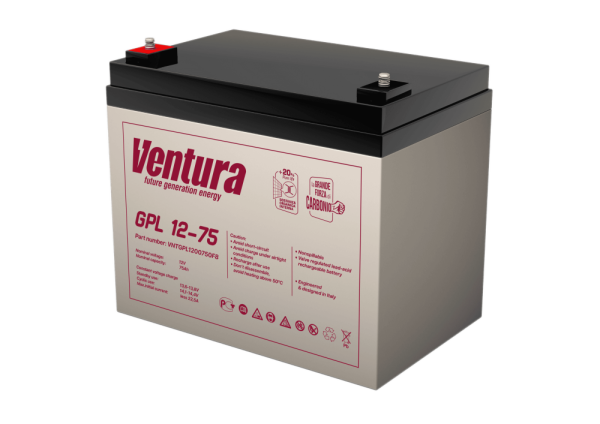 GPL 12-75 Ventura Аккумулятор герметичный свинцово-кислотный