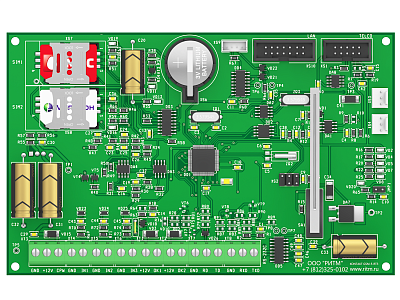 Панель контрольная "Контакт GSM-5-RT3" 3G