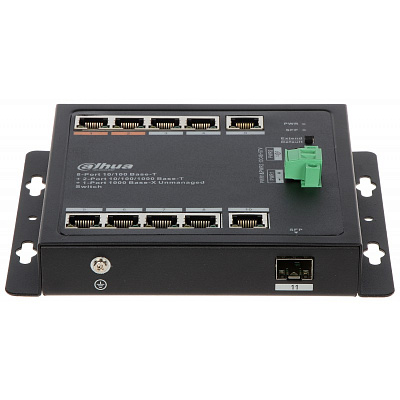 DH-PFS3111-8ET-96-F 8-портовый неуправляемый коммутатор с PoE, уличное исполнение