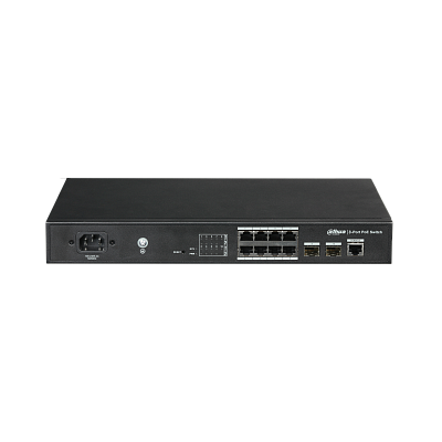 DH-PFS4210-8GT-150 8-портовый гигабитный управляемый коммутатор с PoE, уровень L2