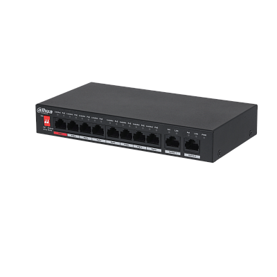 DH-PFS3010-8ET-96 8-портовый неуправляемый коммутатор с РоЕ