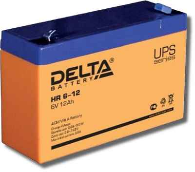 HR 6-12 W Delta Аккумуляторная батарея Аккумулятор герметичный свинцово-кислотный