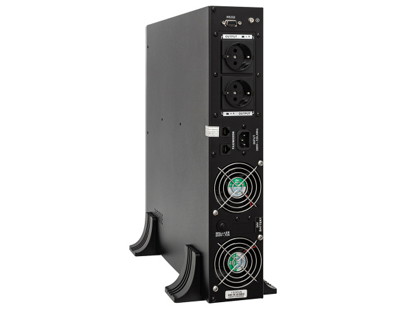 Задняя панель ACCORDTEC UPS-220/1500VA-RACK Задняя панель ACCORDTEC UPS-220/1500VA-RACK